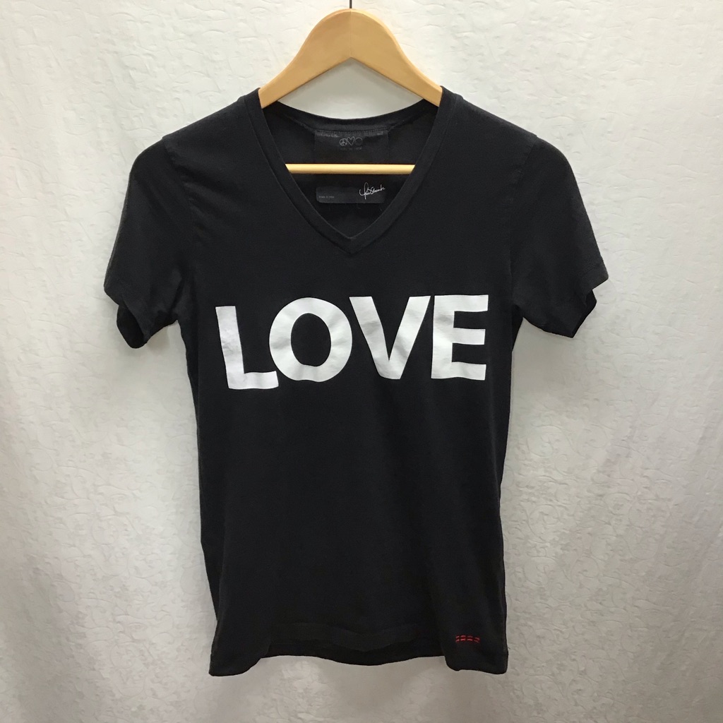 Peace Love World Brand Black Love T Shirt